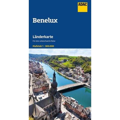 ADAC Länderkarte Benelux 1:300.000, Sonstige von , MairDuMont, 978-3-8264-2405-2