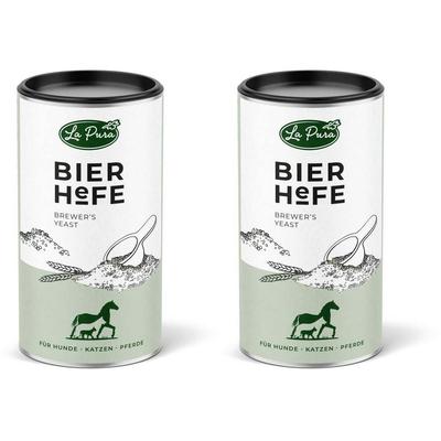 Lapura Bierhefe Pulver f.Hunde/Katzen/Pferde 2x 2x250 g