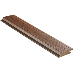 18x70 mm NATURinFORM WPC Fassadenprofil, "Die Gestaltende Exklusiv small", Kastanienbraun, einseitig geprägt, matt, Deckmaß: 66mm