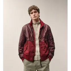 C.P. Company für Herren. 21CMOW181A110706M Rote Satin-Jacke (M), Lässig, Polyamid