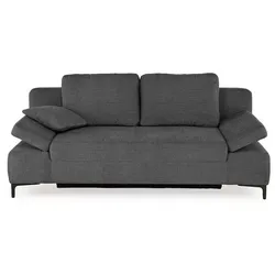 Schlafsofa Jeremo Stoff Grau Dunkelgrau