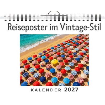 Reiseposter im Vintage-Stil