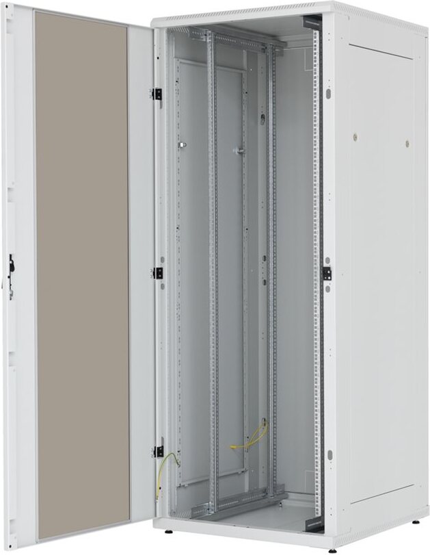 TRITON 19" Netzwerkschrank RMA, 22 HE, 600 x 800 mm, lichtgrau RAL 7035