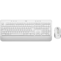 Logitech MK650 for Business (DE, Kabellos), Tastatur, Weiss