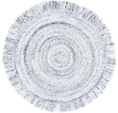 SAFAVIEH Hand-Woven Braided Fridrikka Country Rug with Fringe