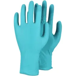 TEGERA Nitril-Einweghandschuhe 84510 Gr. 7 ungepudert 0,10mm Box a 100 Stück