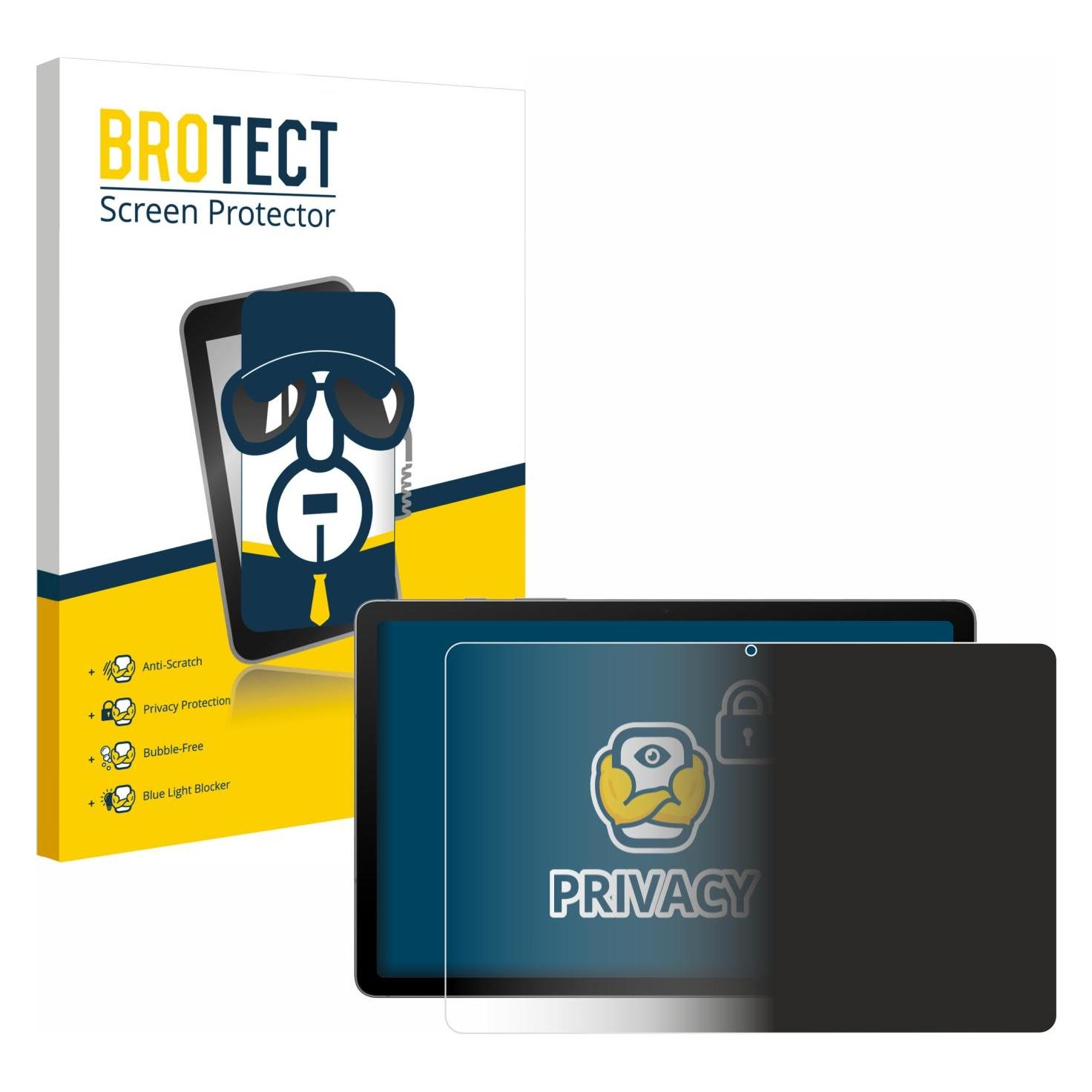 Brotect Sichtschutzfolie für Samsung Galaxy Tab S10 Lite Anti-Spy Privacy Folie Blaulicht-Schutz (1 Stk., Samsung Galaxy Tab S10 Lite) (6060222)