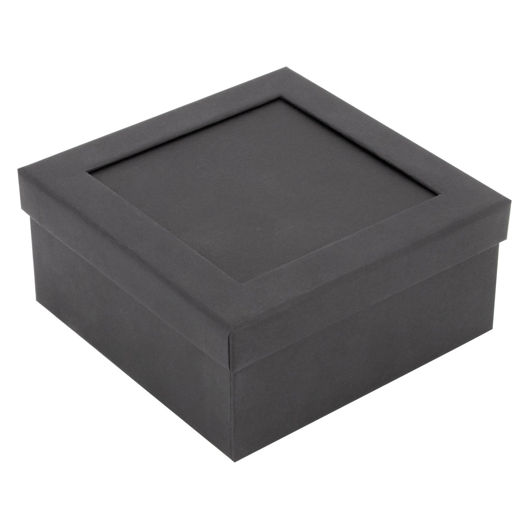 Glorex Geschenkbox schwarz 11 x 11 x 5 (1x) (62022005)