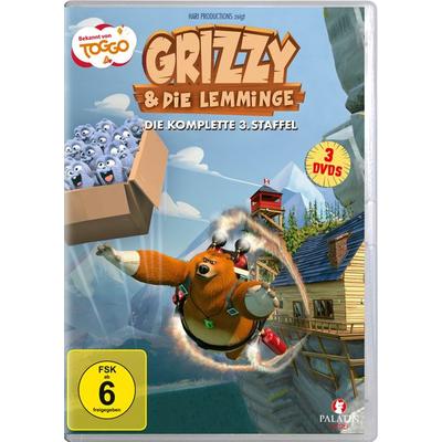 Grizzy & Die Lemminge - Die komplette Staffel 3 (78 Episoden) [3 DVDs], DVD