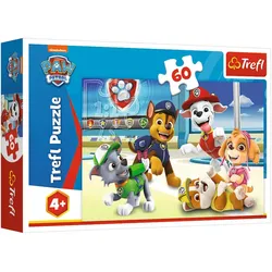 Puzzle 60 Teile. In der Welt der Hunde, Paw Patrol Trefl 17392