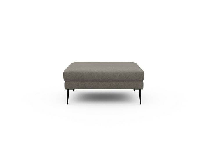 moebelfaktor Sitzhocker Paul, Skandinavisches Design, niedrige Bauhöhe, für Saugroboter geeignet