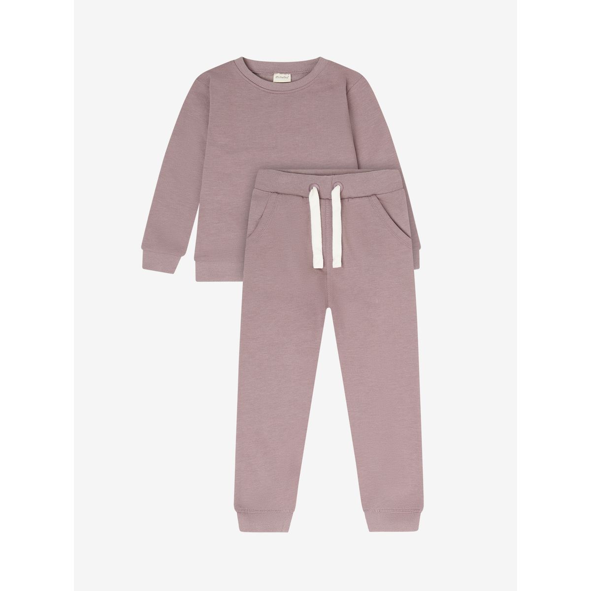 Minymo Sweat Set (2-pcs) elderberry (6700) 110 5751-6700-110