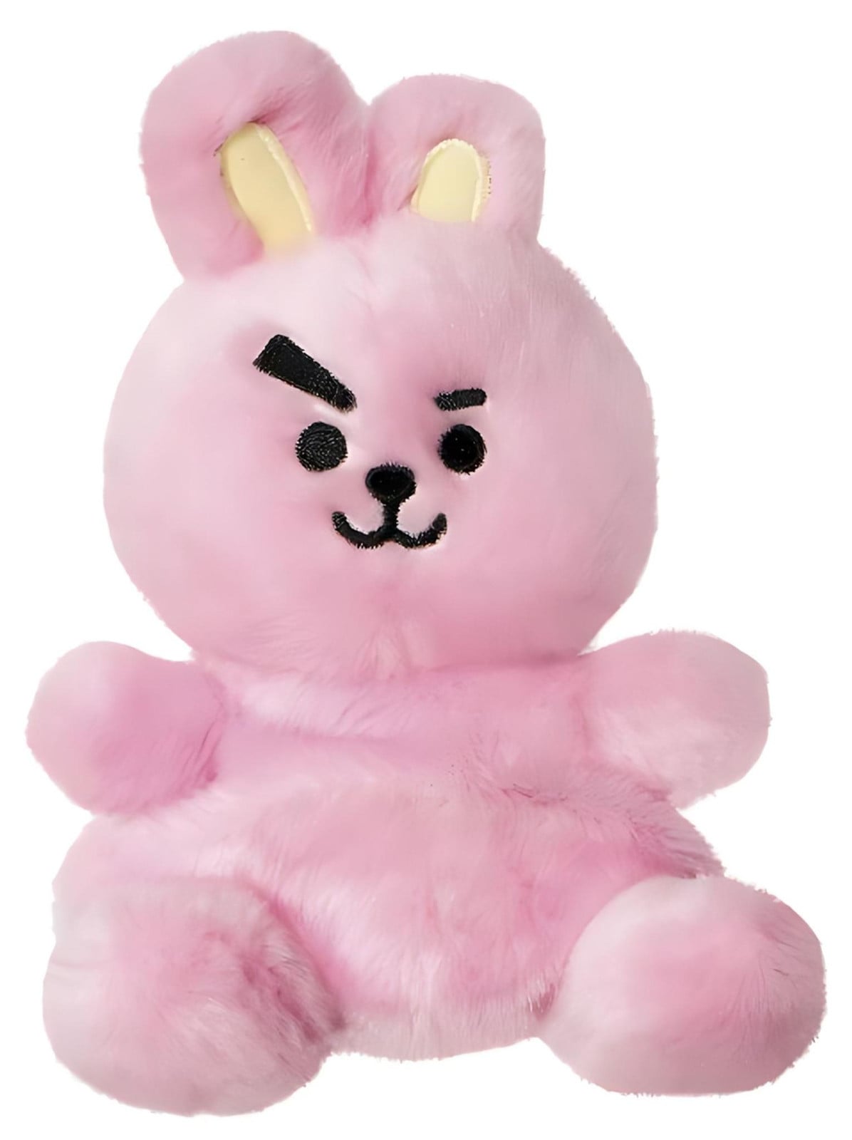 Aurora BT21 Pluche Cooky Palm Pal knuffel - Roze - 13 cm