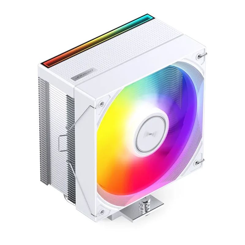 Jonsbo CB40 CPU-Kühler, PWM, ARGB - weiß