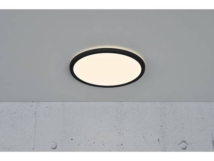 Nordlux LED Plafonnier Oja en noir 14\,5W 9 Ø 29\,4 cm