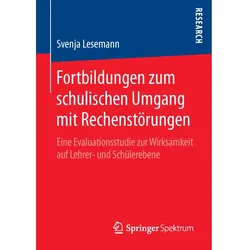 Fortbildungen zum schulischen Umgang mit Rechenstörungen, Schulbücher von Svenja Lesemann