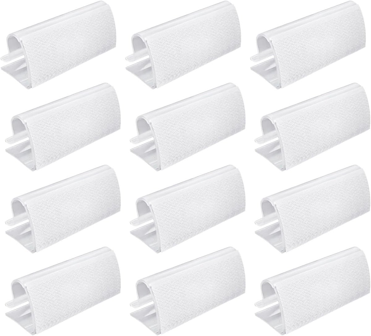 12 stuks Transparante Tafelkleedclips van Kunststof voor Buiten, Picknick en Camping