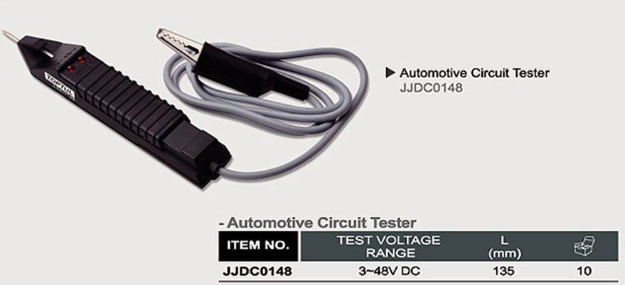 TOPTUL JJDC0148 Spanningtester