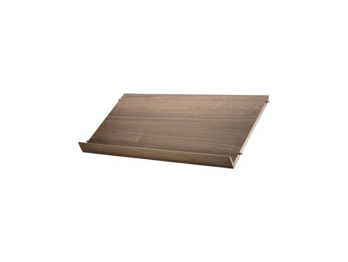 String Porte-revues String bois noyer, 78x30 cm