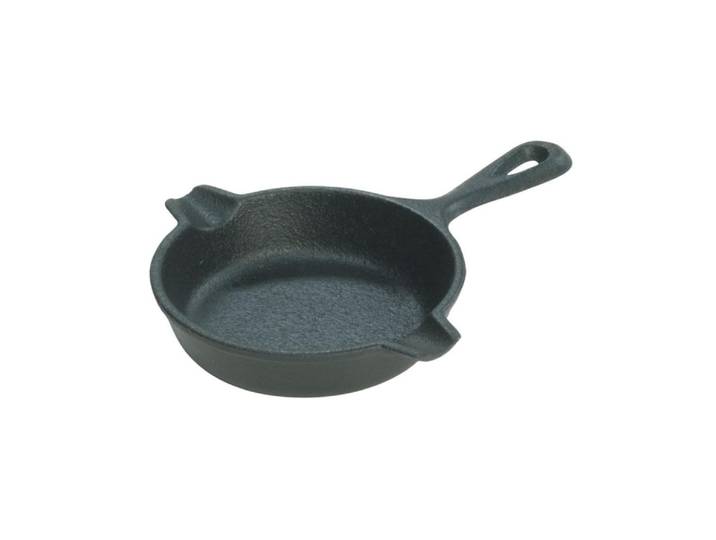 Grillpfanne LODGE als Aschenbecher oder Accessoire , schwarz, B:12,7cm H:2,5cm Ø:10,2cm, Pfannen, Grillpfanne