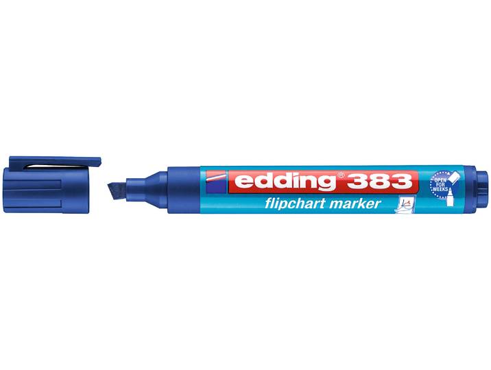 edding Flipchartmarker 383 blau