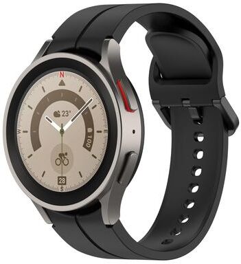 Everyday Crate Samsung Galaxy Watch 6 Band Soft Silicone Replacement Watch Strap For Galaxy Watch 6 Classic black