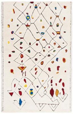 SAFAVIEH Handmade Casablanca Roslinde Shag Wool Rug