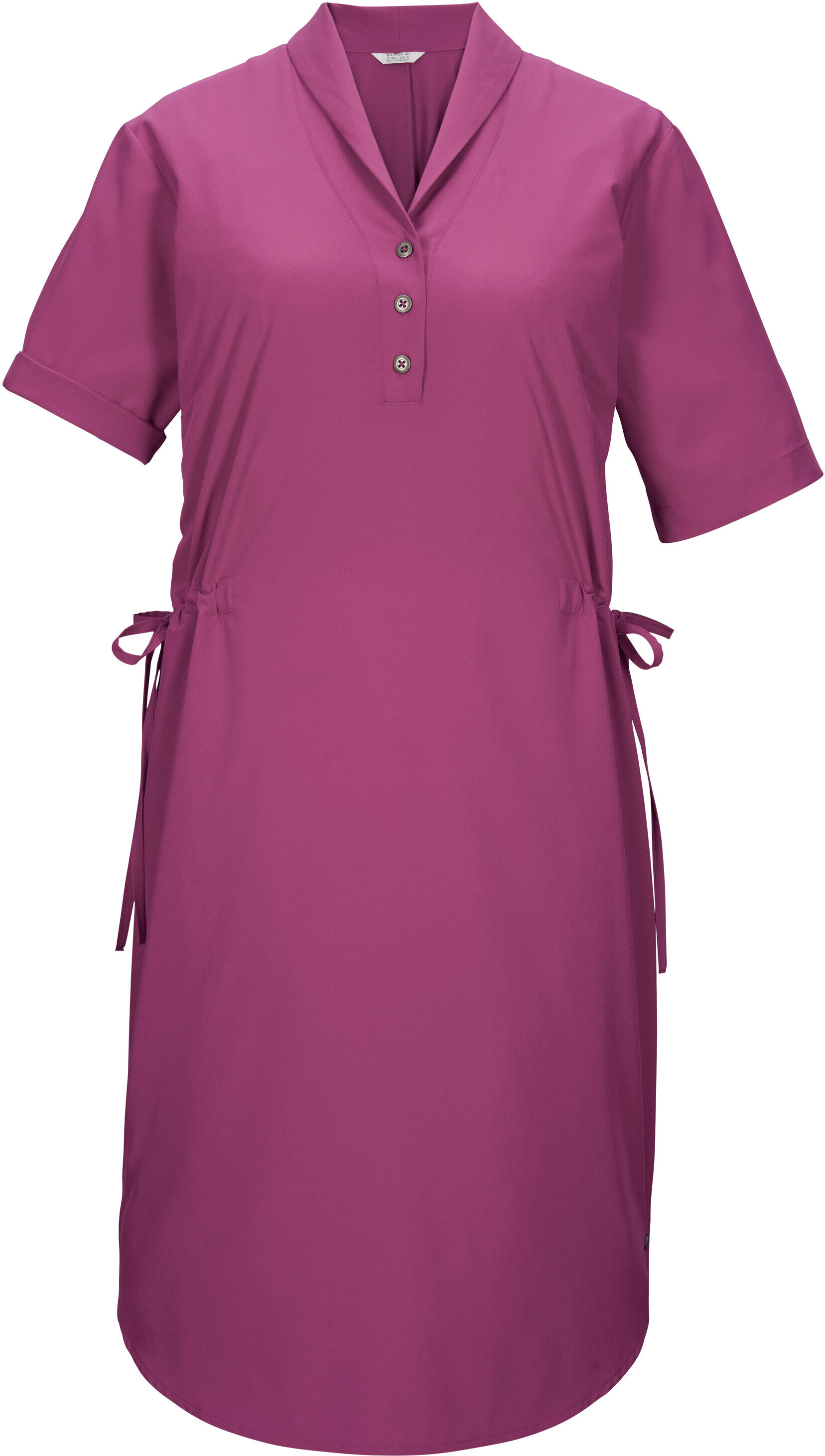 Sommerkleid KILLTEC "KOS 60 WMN DRSS", Damen, Gr. 36, Normalgrössen, pink, Obermaterial: 88% Polyester, 12% Elasthan, Kleider Sommerkleid, Leichtes Sommerkleid, schnelltrocknend, verstellbare Taille, Taschen pink 36, Normalgrössen