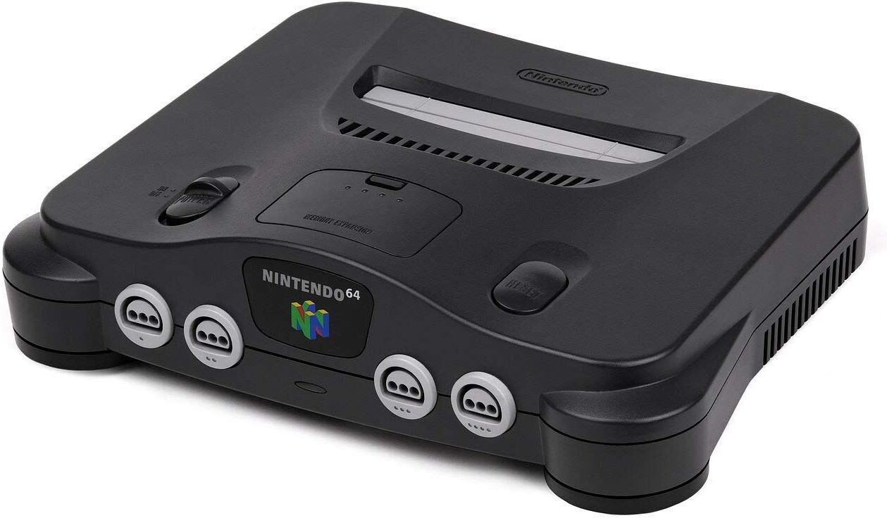 Nintendo N64   Svart