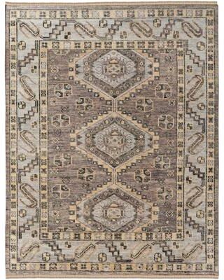 Grand Bazaar Foxboro Hand Knotted Diamond Traditional Area Rug