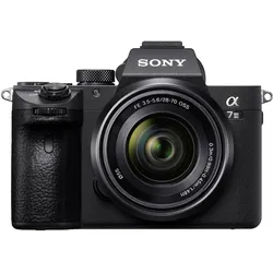 Sony Alpha 7 III Kit (28 - 70 mm, 24.20 Mpx, Vollformat), Kamera, Schwarz