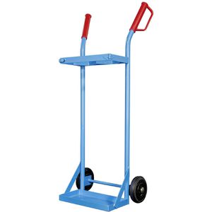 ADB Sackkarre Stahlflaschenkarre, 24840, Vollgummireifen, 2x 10l Flaschen, Tragkraft 300kg