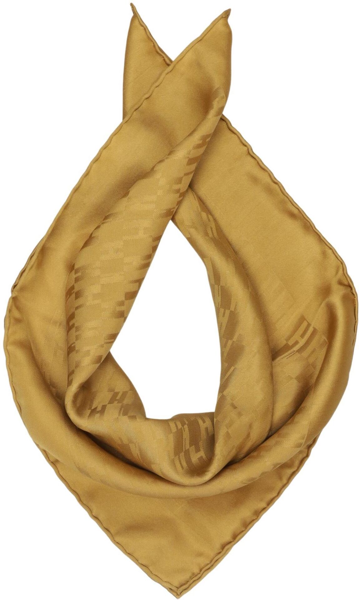 Hermès Damen Schal oder Tuch, Gold, Seide - Second Hand