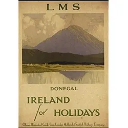 POSTER Europa Urlaub Irland A4 Rahmenlos