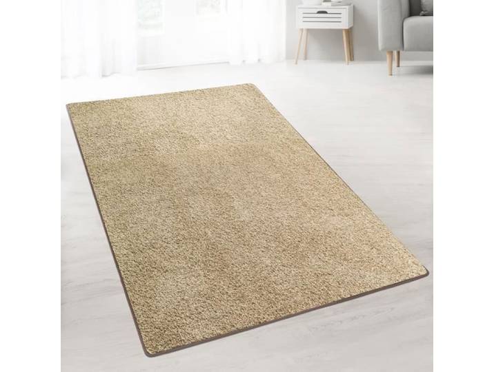 Tapis Shaggy Barcelona Beige 200 x 200 cm