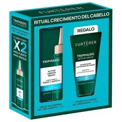 Rene Furterer, Beauty Geschenkset, Triphasic Active Grow Serum + Shampoo, 2er-Set (Haarpflege Set)