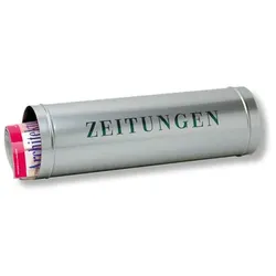 Zeitungsrolle 800 silber - silber