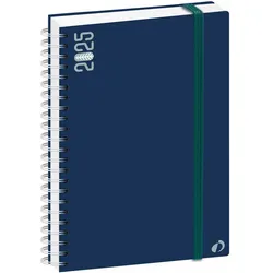 Quo Vadis, Agenda, DAY 2 DAY 29 R SW ML Respire bleu 2025 (1 Tag / 1 Seite)