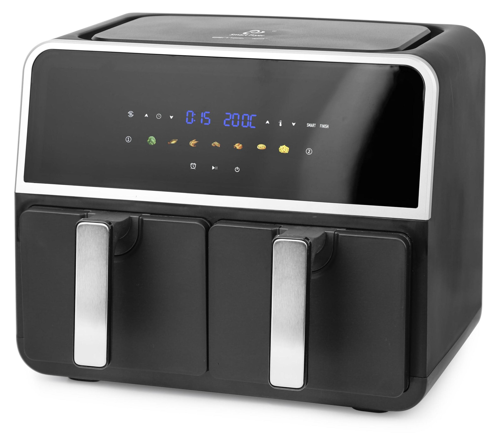 Emerio digitale DOPPEL heteluchtfriteuse Airfryer