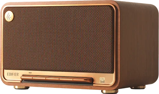 Edifier D32 Multiroom-fähiger WiFi Speaker Bluetooth holz retail (11 h) (D32 WD)