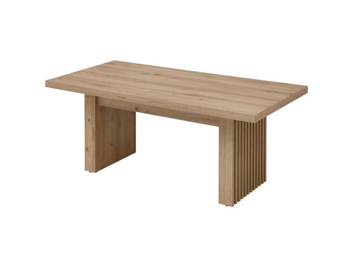 Mid.you Couchtisch, Eiche Artisan, rechteckig, Wange, 110x45x60 cm, Holzmöbel, Holztische, Couchtische Holz