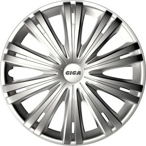 Petex Radkappen Giga, für 14 Zoll Räder, in silber, 4 Stück