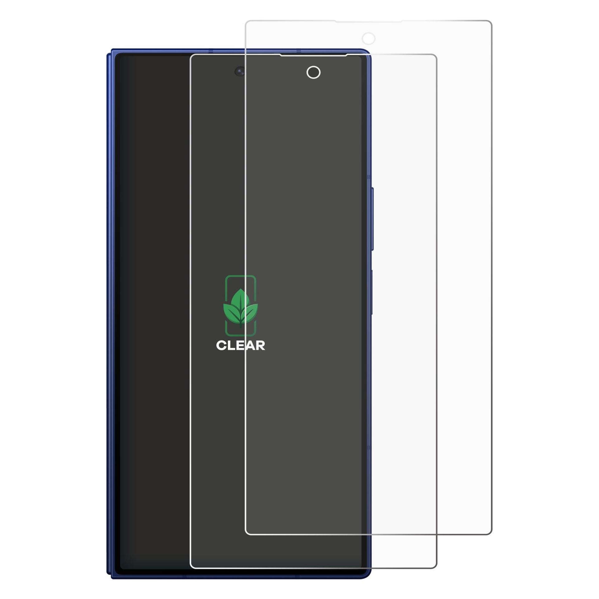 ScreenLeaf Schutzfolie für Samsung Galaxy Z Fold 7 Displayschutz Display Schutz Folie Klar Transparent (2 Stk., Samsung Galaxy Z Fold7) (6159901)
