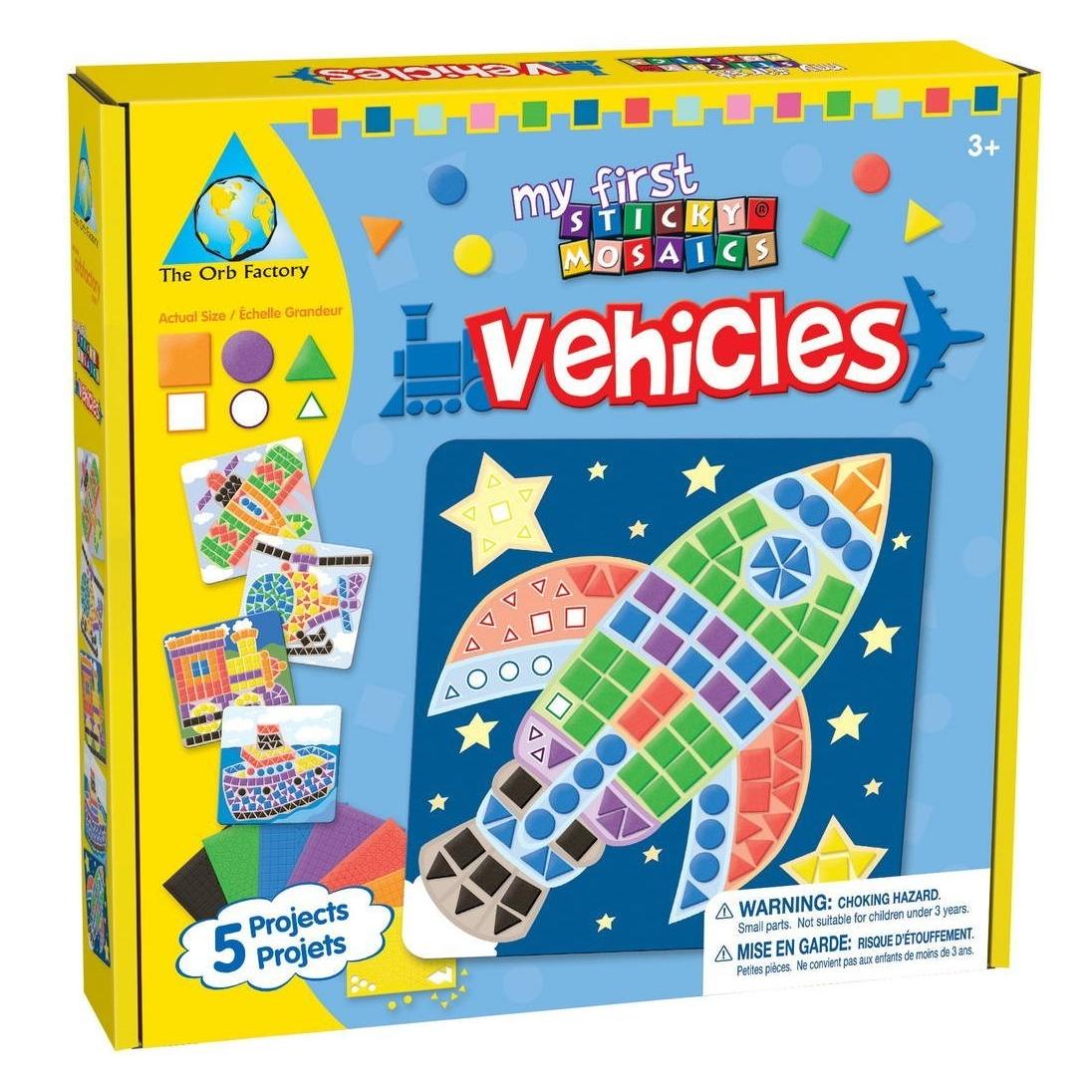 Invento Windworks 620706 My First Sticky Mosaics: Vehicles (620706)