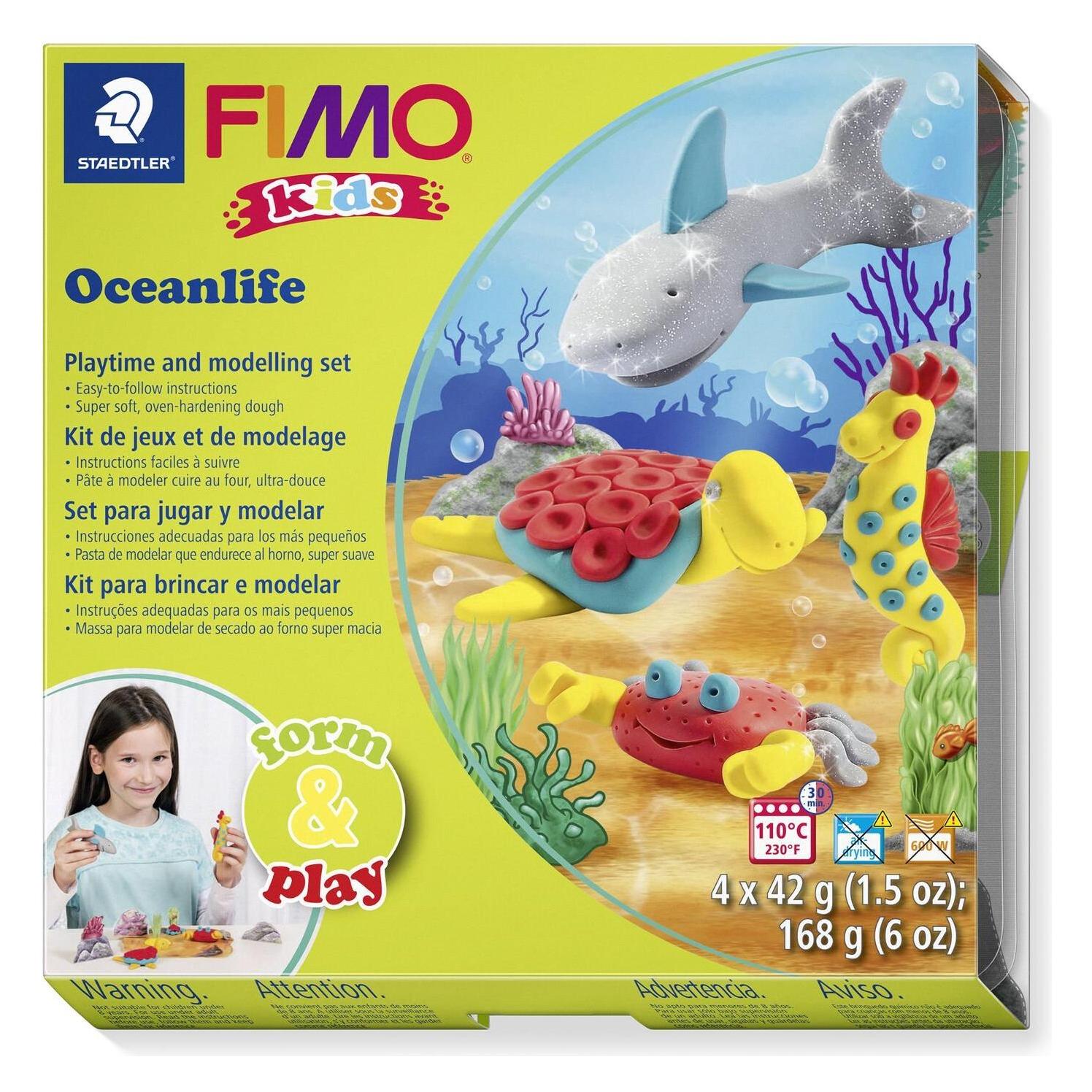 Fimo Zestaw Kids Form&Play 4 x 42g Ozean (492328)
