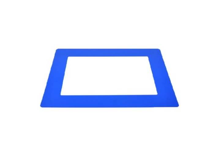 Floor Frame Pro zelfklevend documentvenster voor op de vloer - Blauw - Polyvinylchloride (PVC) - Voor binnen - JOI - 675