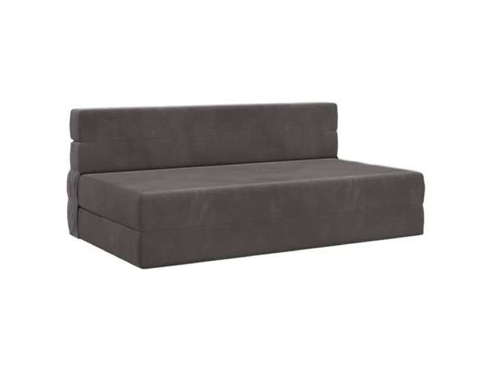 Coespram Klappsofa 152x86,5x60 cm Faltbares Schlafsofa Dunkelgrau Flexibles 2-in-1 Möbel verwandelt sich mühelos vom Polstersessel zur Liegefläche für Schlafzimmer, Jugendzimmer und Gäste.