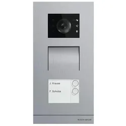 Busch-Jaeger H81381P2-S-03 Außenstation Video 2-fach Busch-Welcome® IP 2TMA130010X0020 H81381P2S03