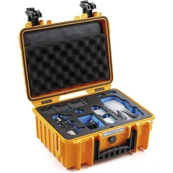 B+W Transportkoffer für DJI Mavic Air 2 Type 3000 orange DerKoffer für deine DJI Mavic Air 2! (Drohnen Koffer, DJI Mavic Air 2), Drohne Tasche, Orange
