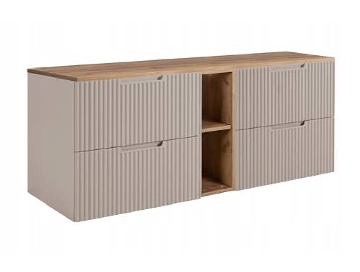 RODAN Schrank Goldene Eiche Kaschmir Möbelstück Moderne Möbel, Bastelregal, Bastelplatte 60 cm + 60 cm + 140 cm